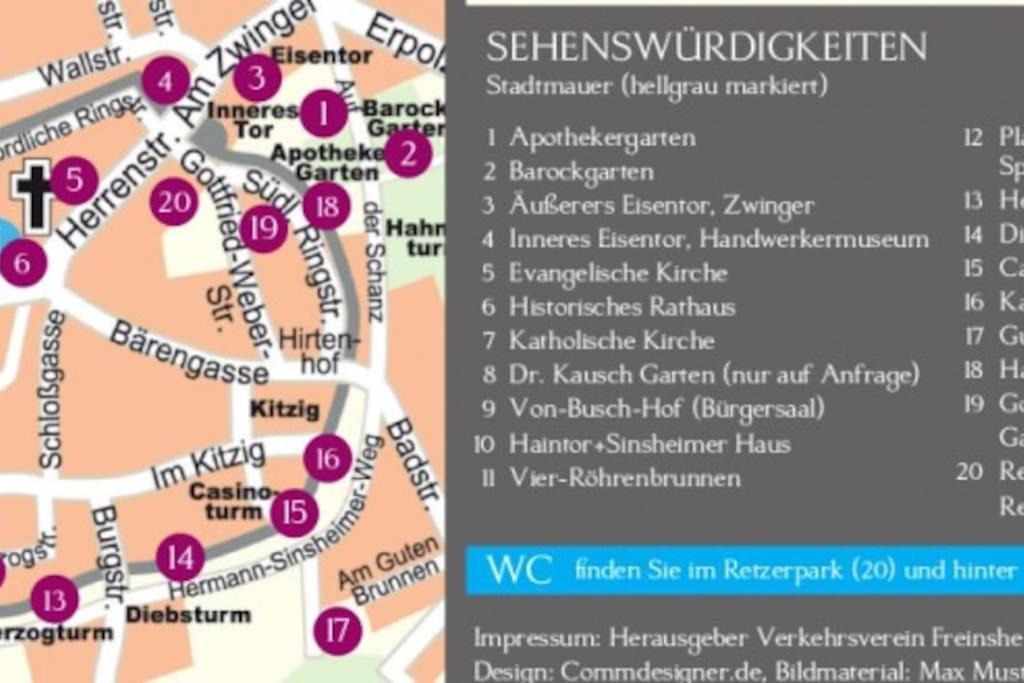 Апартаменты Freinsheim Altstadt Экстерьер фото